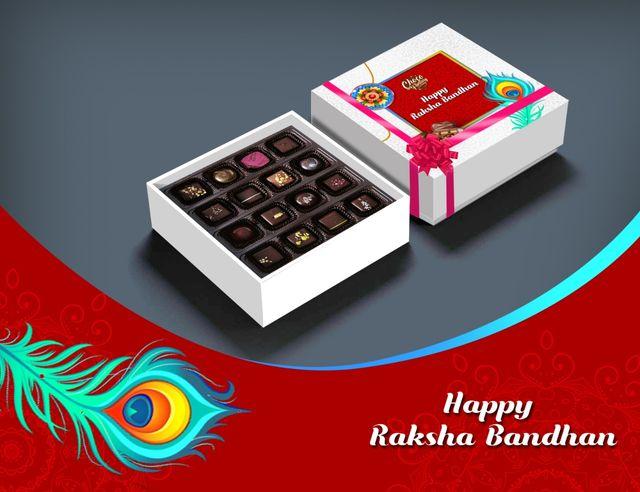 Raksha Bandhan Special Homemade Chocolate Gift box by Choco Fantasy, best rakhi gift ideas for brother