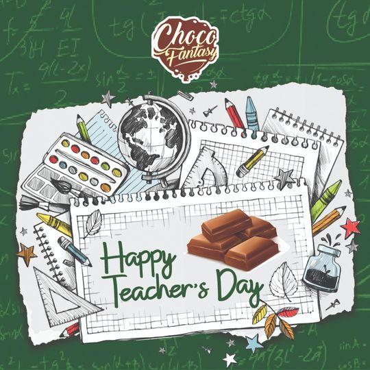 Happy Teachers day from Choco fantasy, Homemade gifts for teachers day