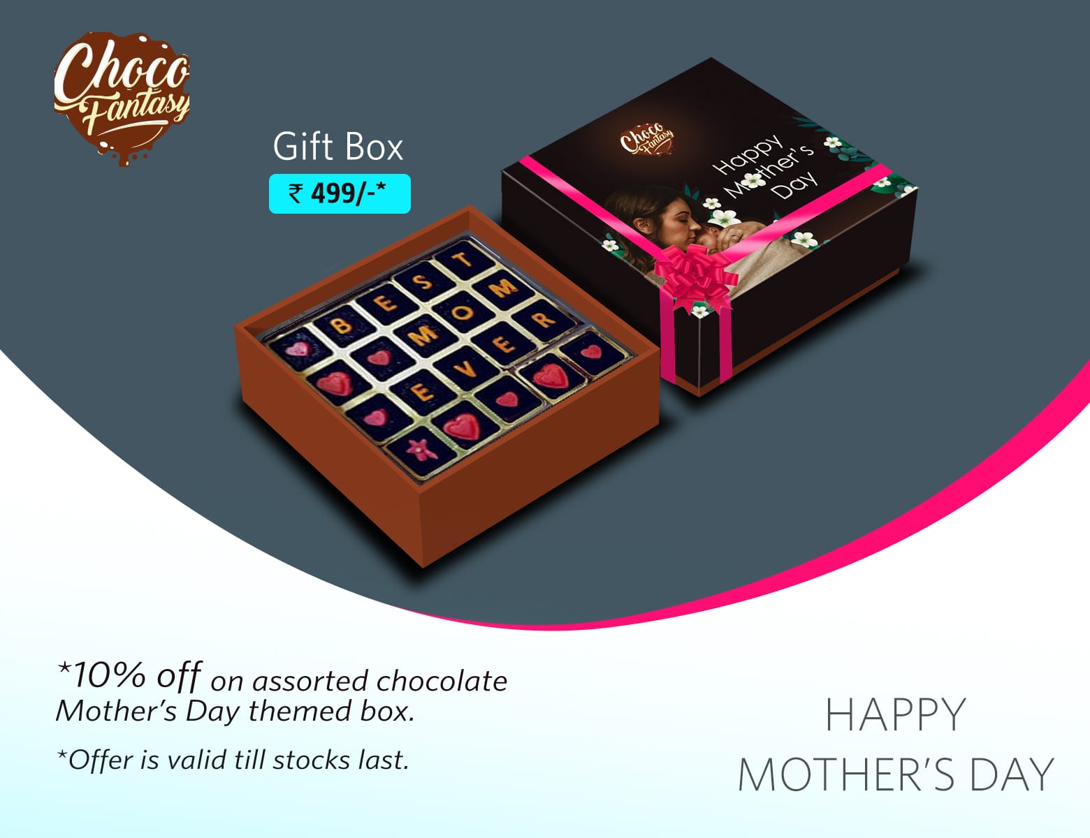 Mother's Day chocolates box