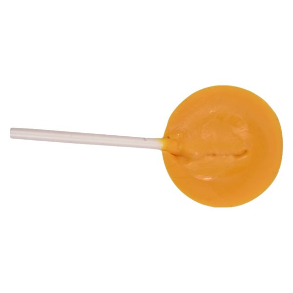 ChocoFantasy Pack of 5 Mango Flavoured Smiley Shape Lollipop 7
