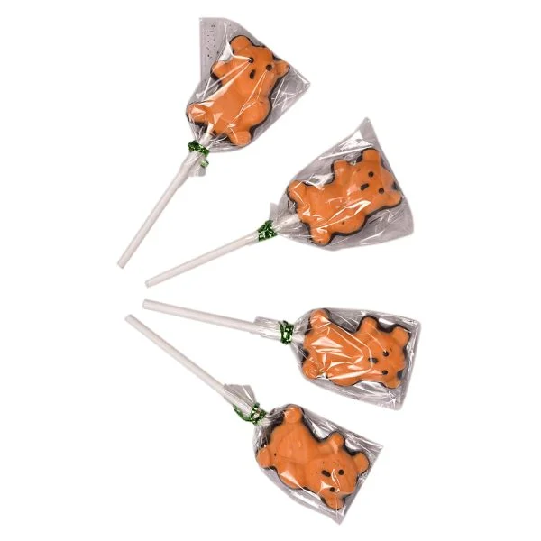 ChocoFantasy Pack of 5 Mango Flavoured Teddy Shape Lollipop - Image 6