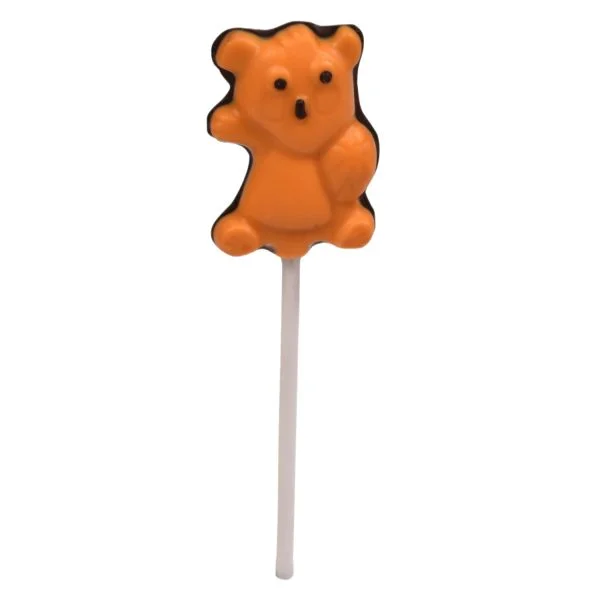 ChocoFantasy Pack of 5 Mango Flavoured Teddy Shape Lollipop - Image 7