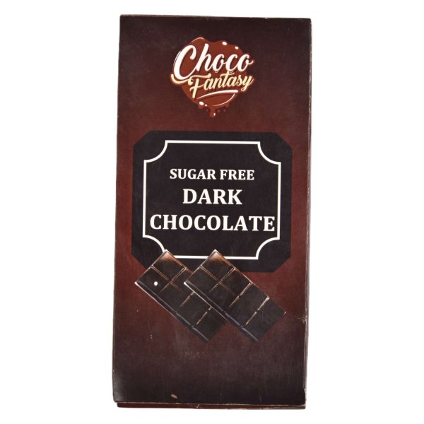 ChocoFantasy Pack of 2 Sugar Free Dark Chocolate Bar 2